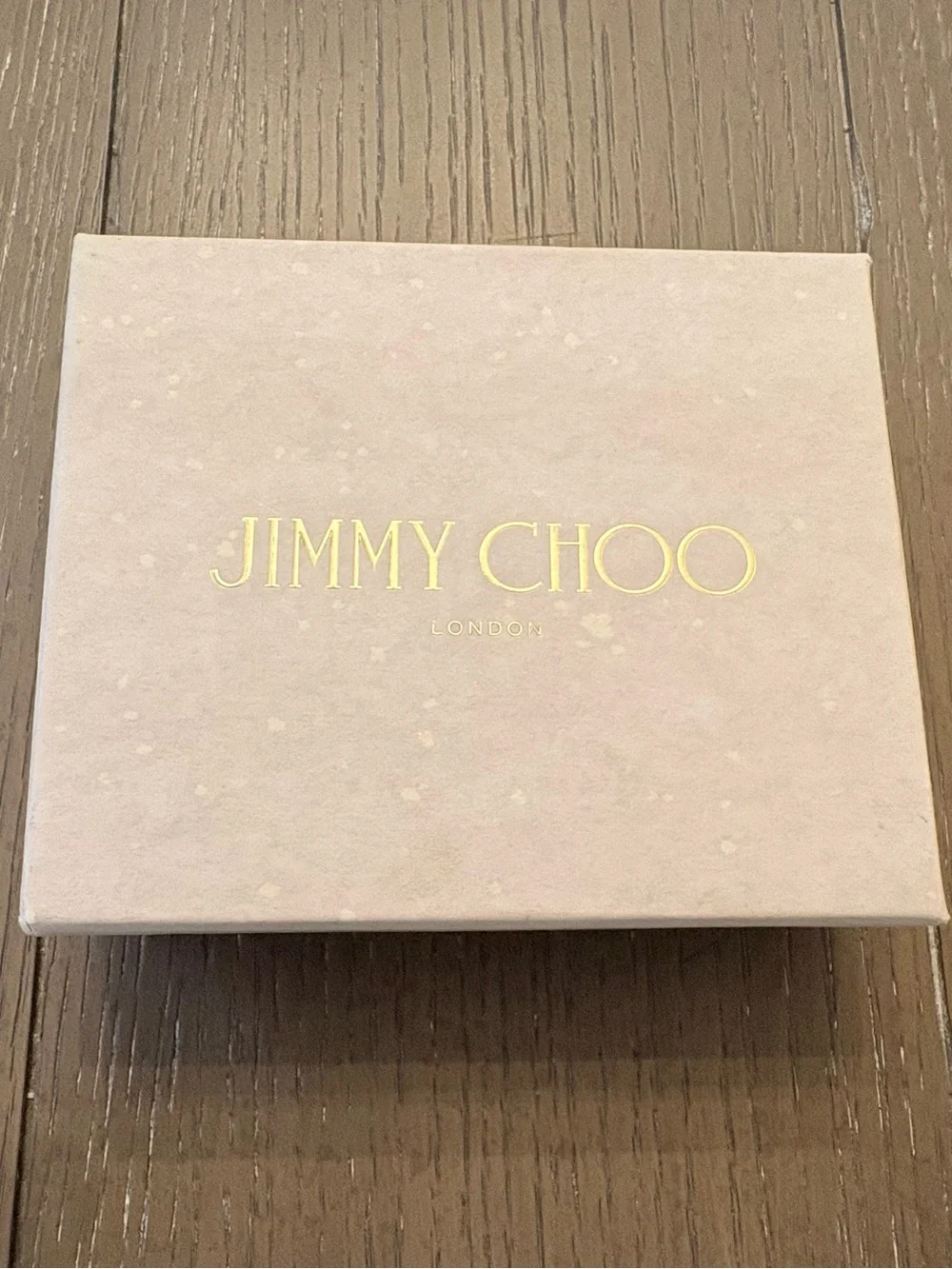 Jimmy Choo Black Croc-Embossed Leather Card Case with Silver JC Logo